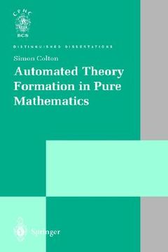 portada automated theory formation in pure mathematics (en Inglés)
