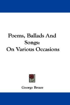 portada poems, ballads and songs: on various occ