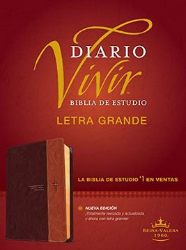portada Biblia de Estudio del Diario Vivir Rvr60, Letra Grande (in Spanish)