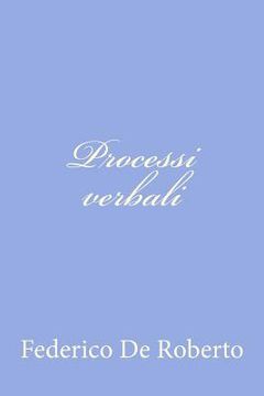 portada Processi verbali (en Italiano)