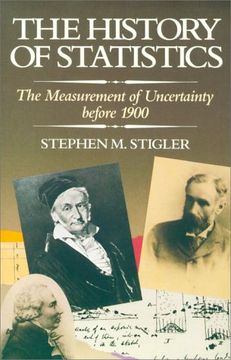 portada The History of Statistics - the Measurement of Uncertainty Before 1900 (en Inglés)