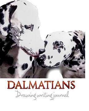 portada Dalmatians Drawing Writing Journal Mega 474 Pages