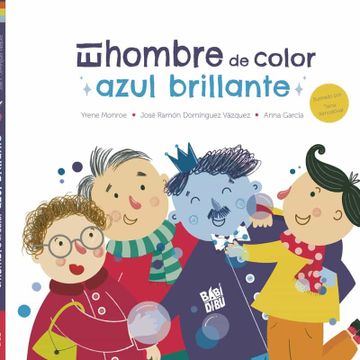 portada El Hombre de Color Azul Brillante (in Spanish)