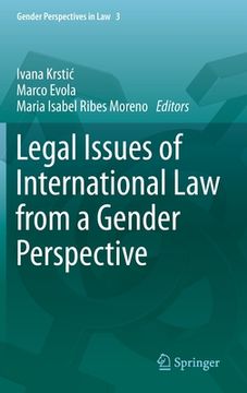 portada Legal Issues of International Law from a Gender Perspective (en Inglés)