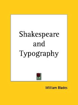 portada shakespeare and typography