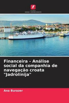 portada Financeira - An�Lise Social da Companhia de Navega��O Croata "Jadrolinija"