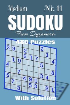 portada Medium Sudoku Nr.11: 480 puzzles with solution (en Inglés)