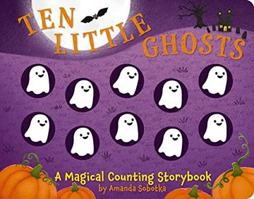 portada Ten Little Ghosts: A Magical Counting Storybook (Magical Counting Storybooks) 