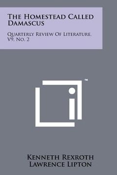 portada the homestead called damascus: quarterly review of literature, v9, no. 2 (in English)