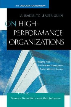 portada on high-performance organizations