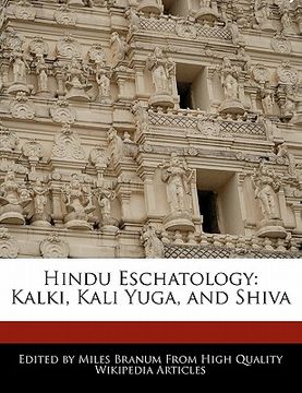 portada hindu eschatology: kalki, kali yuga, and shiva (en Inglés)