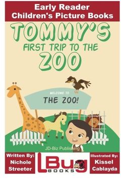 portada Tommy's First Trip to the Zoo - Early Reader - Children's Picture Books
