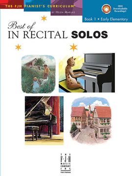 portada Best of in Recital Solos, Book 1 (in English)