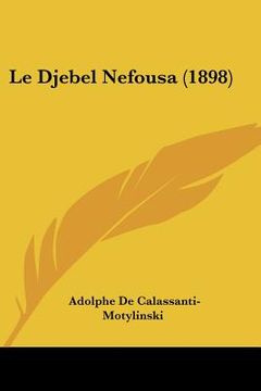 portada Le Djebel Nefousa (1898) (in French)