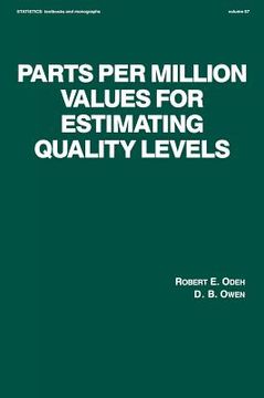 portada parts per million values for estimating quality levels
