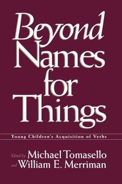 portada Beyond Names for Things: Young Children's Acquisition of Verbs