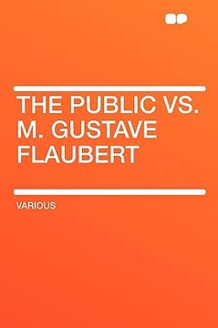 portada the public vs. m. gustave flaubert