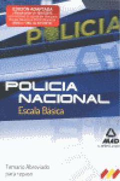 portada Policia Nacional Escala Basica 2012 Temario Abrevi