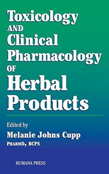 portada toxicology and clinical pharmacology of herbal products (en Inglés)