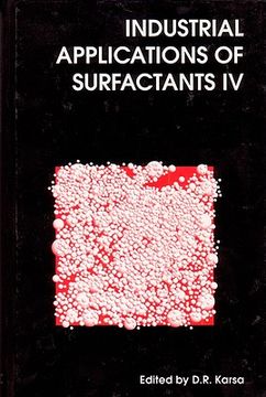 portada Industrial Applications of Surfactants IV (en Inglés)