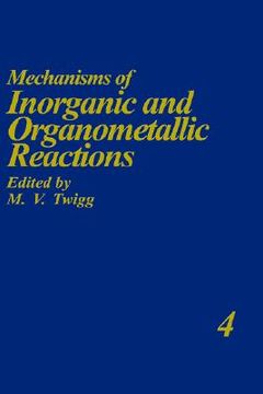 portada mechanisms of inorganic and organometallic reactions volume 4