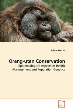 portada orang-utan conservation (en Inglés)
