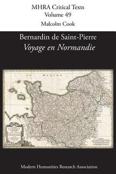 portada Bernardin de St Pierre, 'Voyage en Normandie' (en Francés)