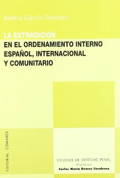 portada extradicion en el ordenamiento interno e (in Spanish)
