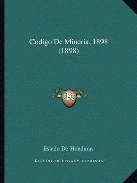 portada Codigo de Mineria, 1898 (1898)