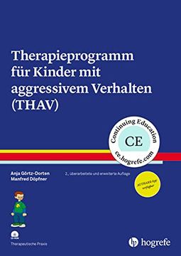 portada Therapieprogramm für Kinder mit Aggressivem Verhalten (Thav) (Therapeutische Praxis) (en Alemán)