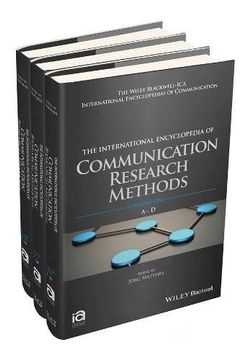 portada The International Encyclopedia of Communication Research Methods, 3 Volume Set (en Inglés)