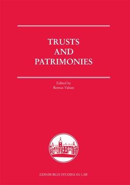 portada Trusts and Patrimonies (Edinburgh Studies in Law) 