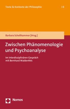 portada Zwischen Phänomenologie und Psychoanalyse (en Alemán)