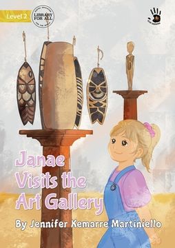 portada Janae Visits the Art Gallery - Our Yarning (en Inglés)