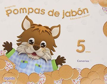 portada Pompas de Jabón, Educación Infantil, 5 años, 2 ciclo (Canarias)