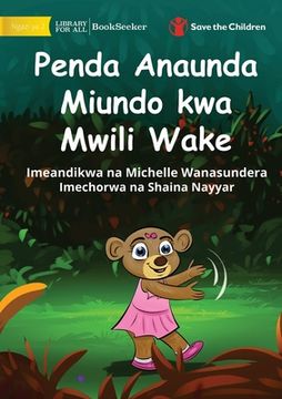 portada Bonny Makes Patterns with her Body - Penda Anaunda Miundo kwa Mwili Wake (en Swahili)