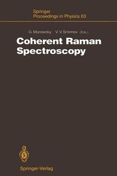 portada coherent raman spectroscopy: recent advances