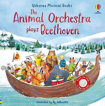 portada The Animal Orchestra Plays Beethoven (Musical Books) (en Inglés)