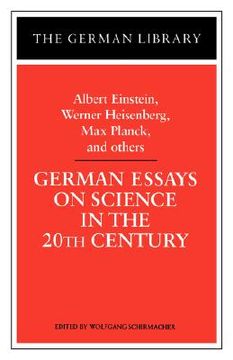 portada german essays on science in the twentieth century (in English)