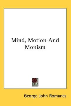 portada mind, motion and monism (en Inglés)