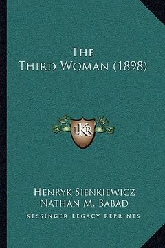 portada the third woman (1898) (en Inglés)