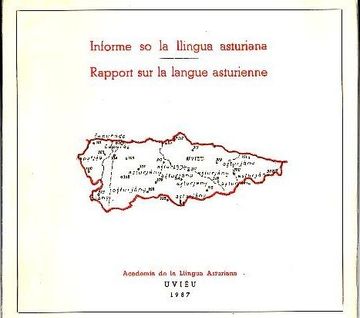 portada Informe so la llingua asturiana =: Rapport sur la langue asturienne (Collecha Asoleyada)