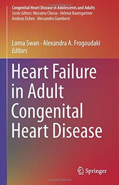 portada Heart Failure in Adult Congenital Heart Disease (Congenital Heart Disease in Adolescents and Adults) (in English)