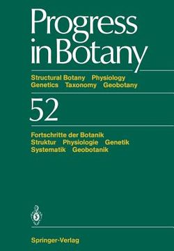 portada progress in botany: structural botany physiology genetics taxonomy geobotany/fortschritte der botanik struktur physiologie genetik systema