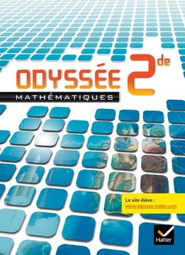 portada Odyssée Mathématiques 2de éd 2010 - Manuel de L'élève (Format Compact)