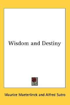 portada wisdom and destiny (in English)