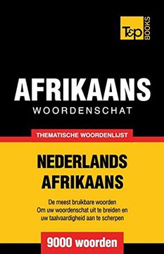 portada Thematische Woordenschat Nederlands-Afrikaans - 9000 Woorden (in Dutch)