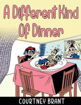 portada A Different Kind of Dinner: Coloring Book (en Inglés)