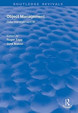 portada Object Management: Data Management 91 (Routledge Revivals) (en Inglés)