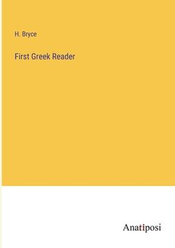 portada First Greek Reader (in English)